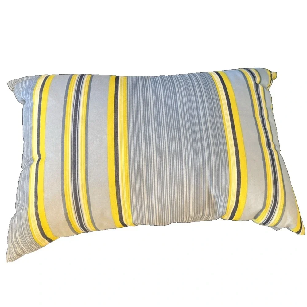 Waverly Floral Florish Blue Yellow French Country FarmHouse Bolster Throw Pillow